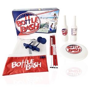 Poleish Sports Bottle Bash Red White and Blue Game Set (New)